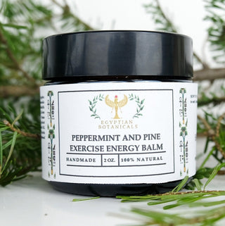 Peppermint and Pine Exercise Energy Butter Balm